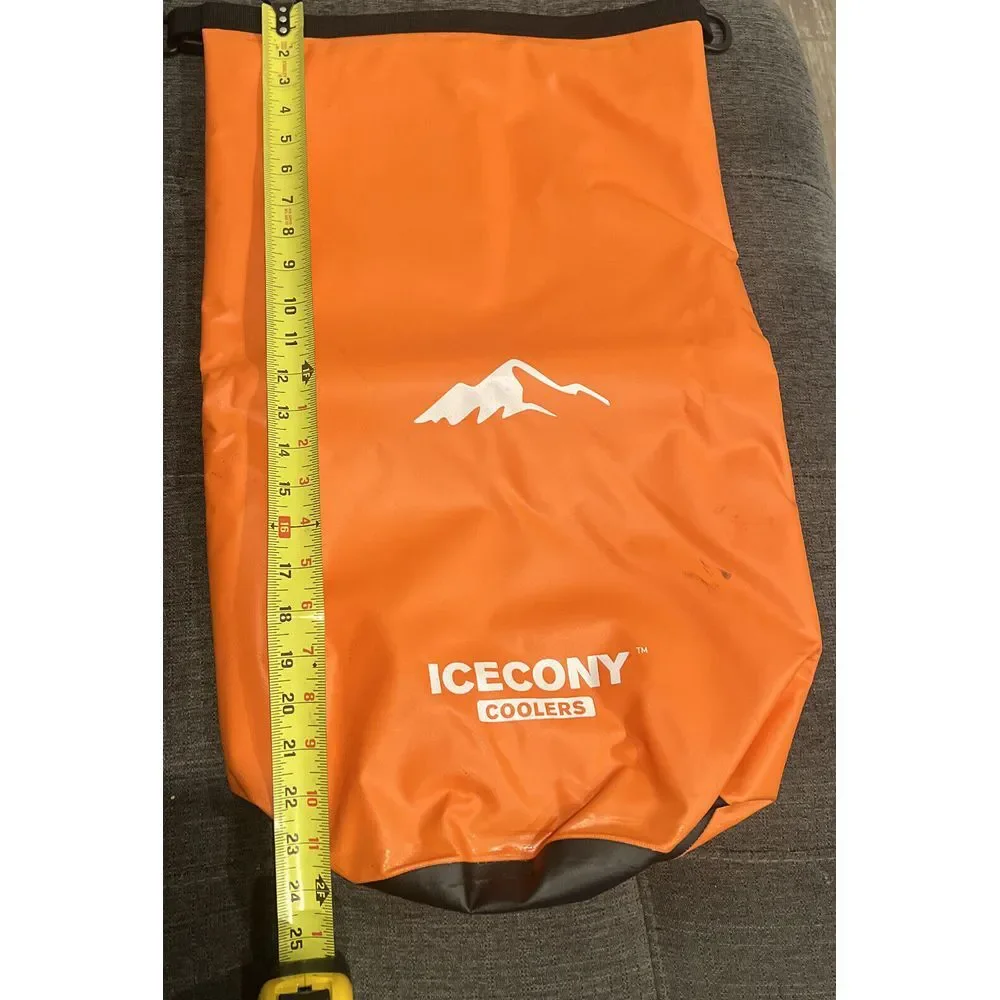 IceCony Cooler Backpack 30 Cans Lightweight Insulated Leak Orange - READ‎